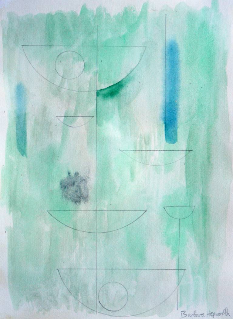 Barbara Hepworth - Abstract Study