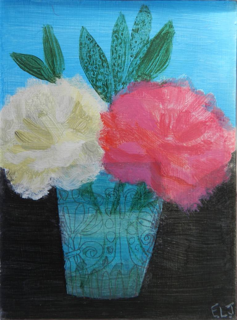 Emma Jeffryes - Two Carnations St Ives