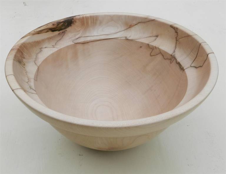 Richard Chapman - Large Turned Wooden Bowl in Sycamore