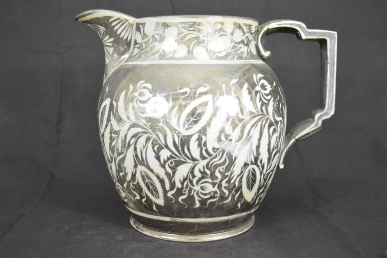 Unknown - Very Large Silver Lustre Jug - Biggest Ever