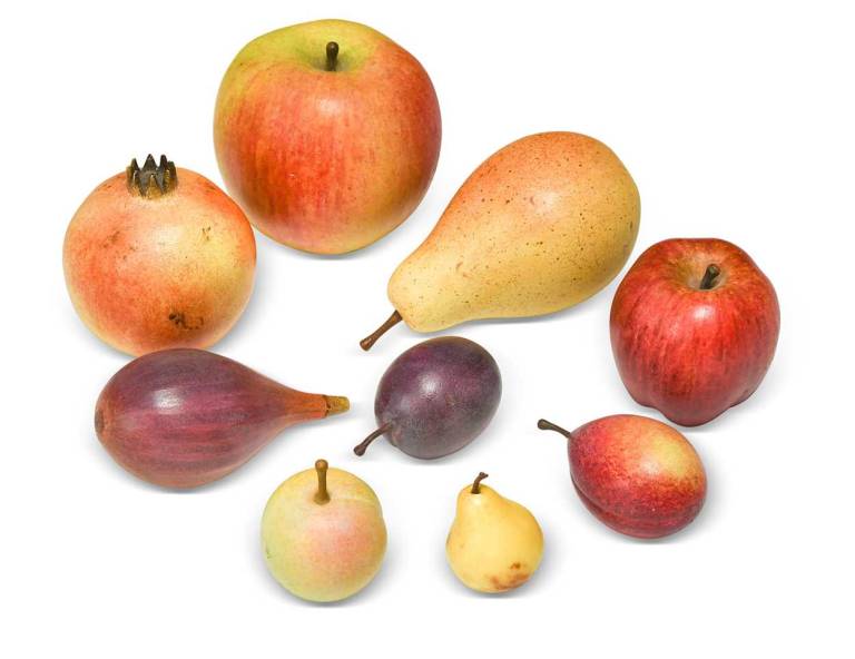 Carved Wooden Fruit - Howard Rice