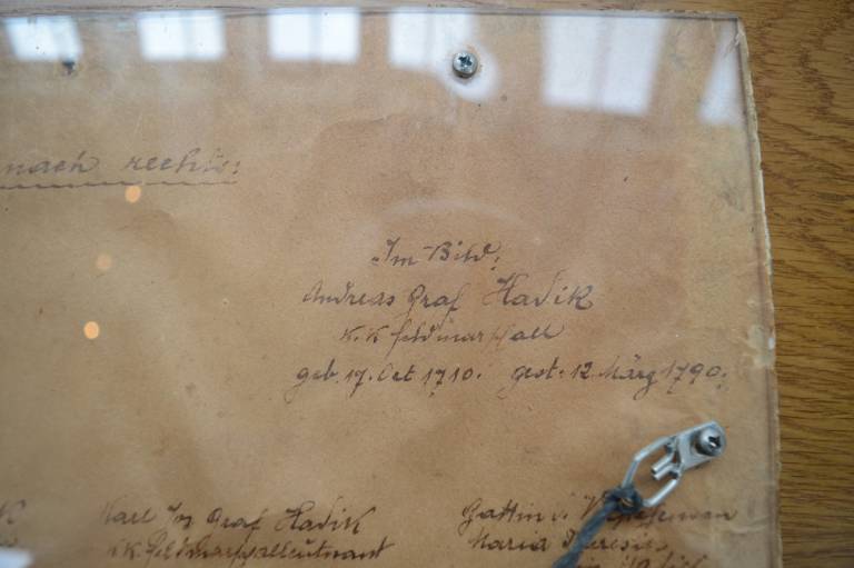 The Noble Von Hadvik Family Group 1729-1844, Inscribed on Rear - Unknown