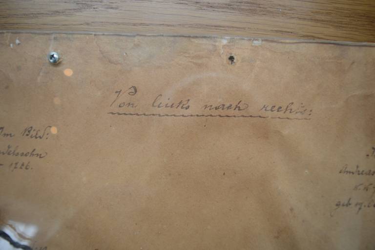 The Noble Von Hadvik Family Group 1729-1844, Inscribed on Rear - Unknown