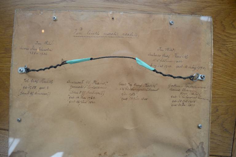 The Noble Von Hadvik Family Group 1729-1844, Inscribed on Rear - Unknown