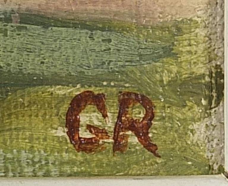 The Lammas Land, Sheep's Green, Cambridge - Gwen Raverat