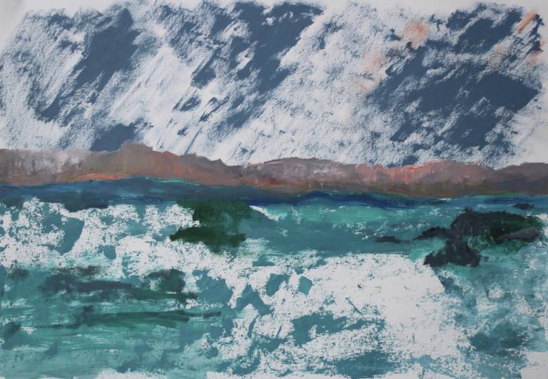 Storm across the Bay, Isle of Skye - Max Aiken