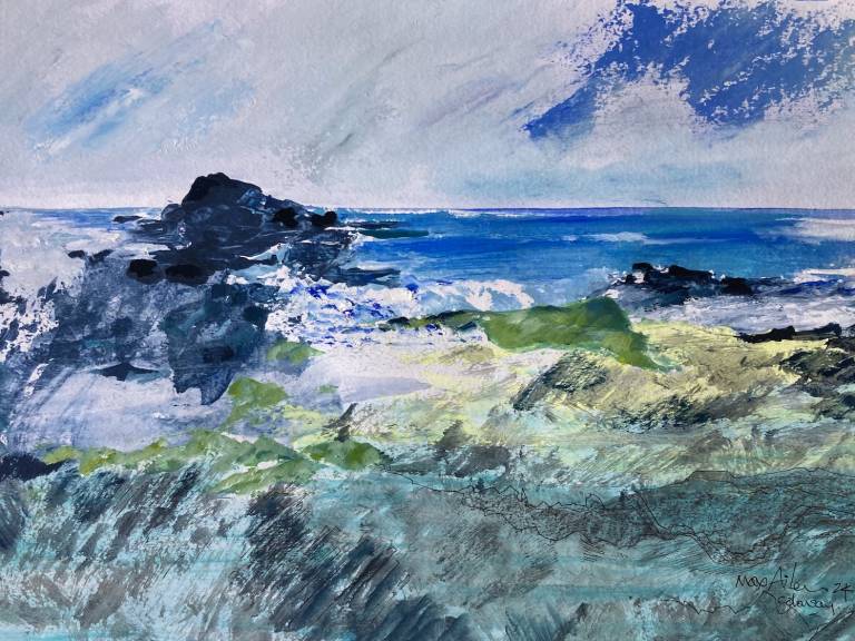 Seascape, Colonsay - Max Aiken