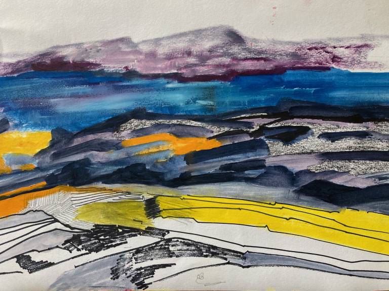 Looking across to Samos, Ikaria - Max Aiken