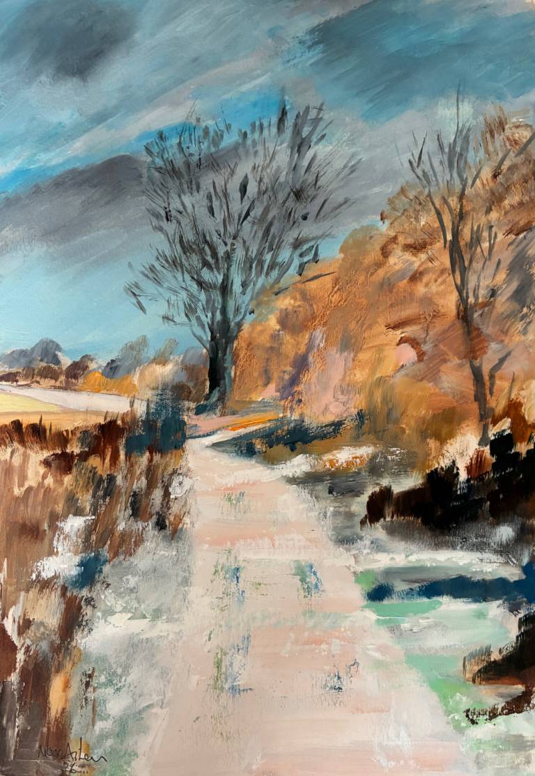 Winter Path through Knowle Park - Max Aiken