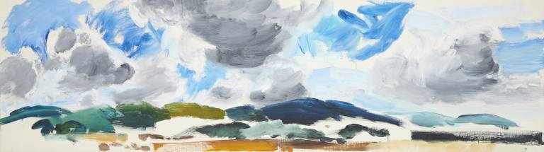 South Downs under South West Clouds, 1964
