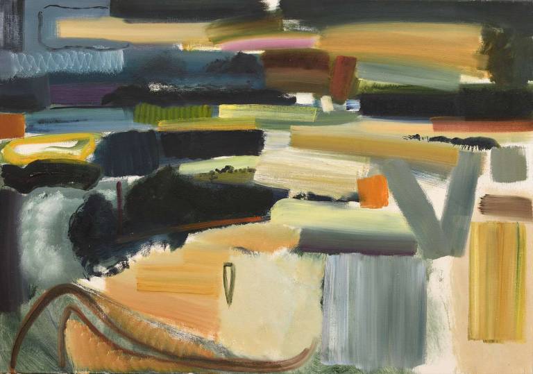 Distant Orchard and Fields, No. 1, 1974