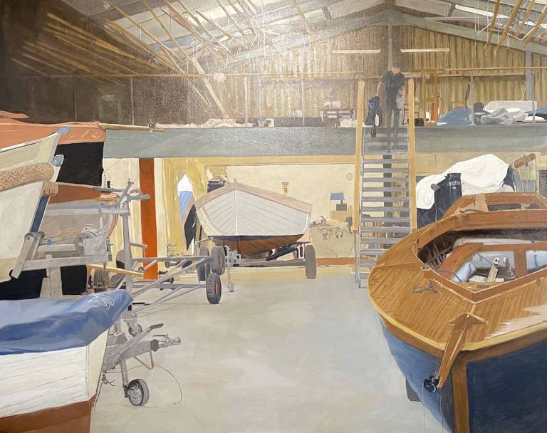 Greg Ramsden RSMA - Stones Boatyard