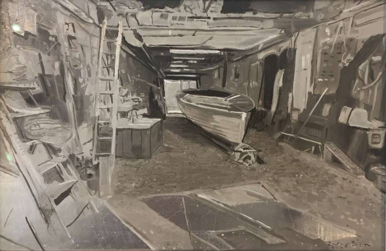 Silver Boatyard - Greg Ramsden RSMA