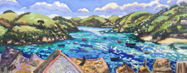 Lucy Pratt - Over the Rooftops, Salcombe