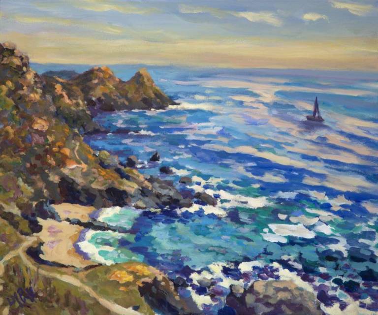 Lucy Pratt - Ultramarine Sea Gara Rock