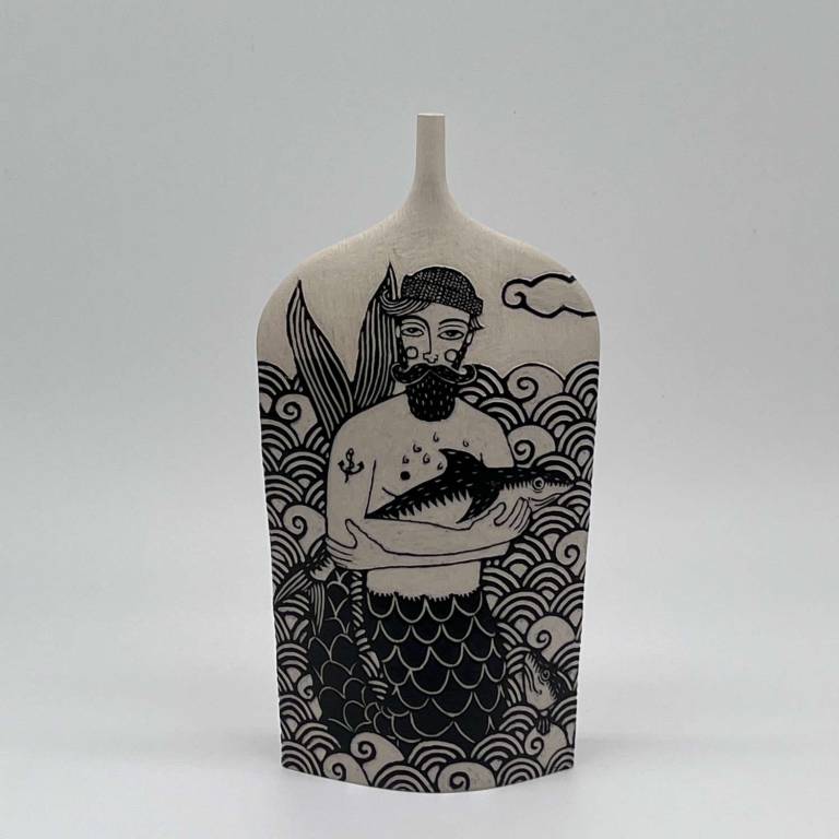 Merman and Shark - Russell Martin