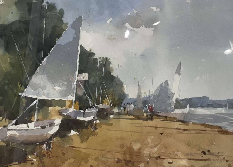 Race Day Salcombe - Srirangam Mohankumar RSMA