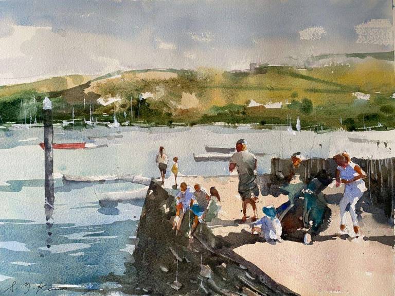 Crabbing on the Quay - Srirangam Mohankumar RSMA