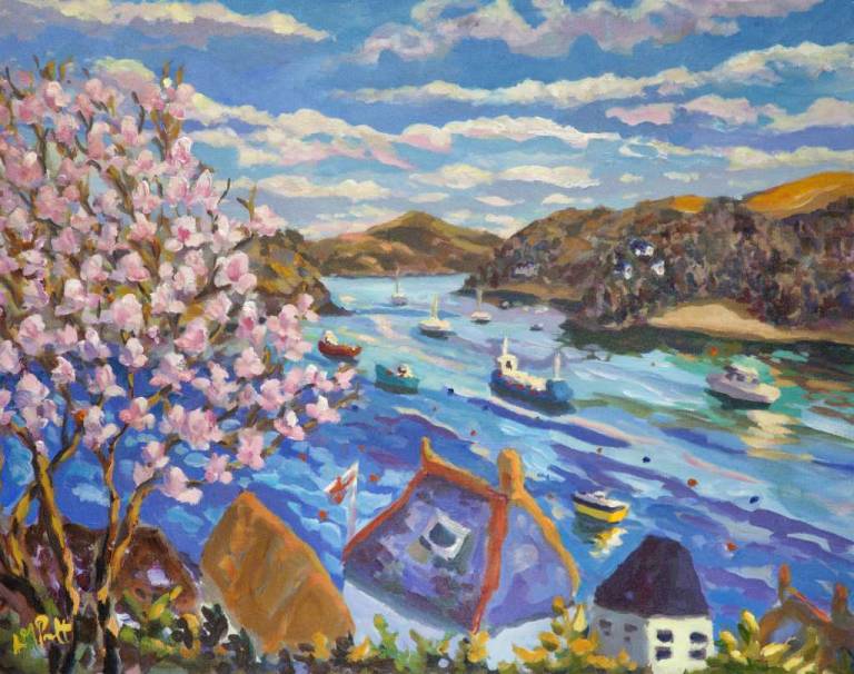 Lucy Pratt - Rooftops, Salcombe I