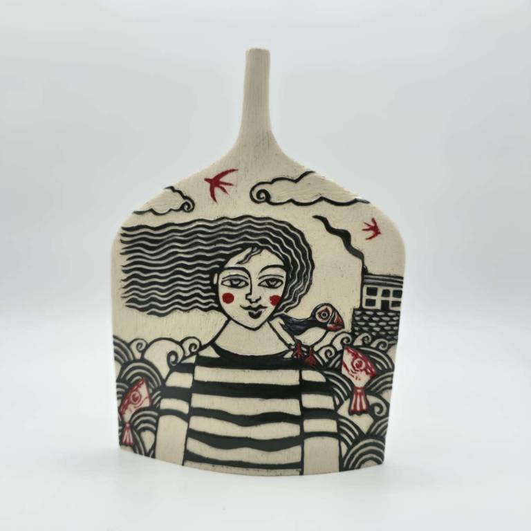 Russell Martin - Sailor Girl and Puffin