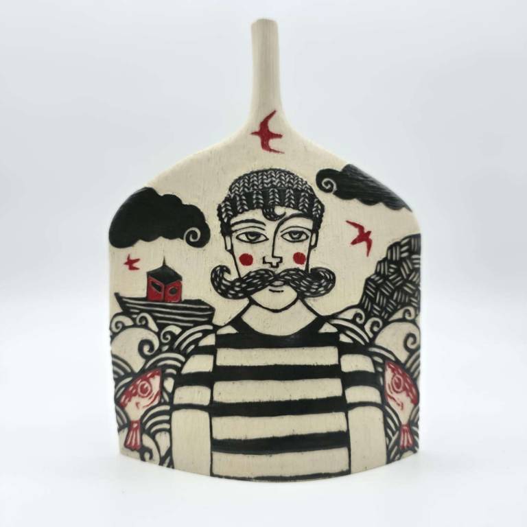 Russell Martin - Fisherman and Boat