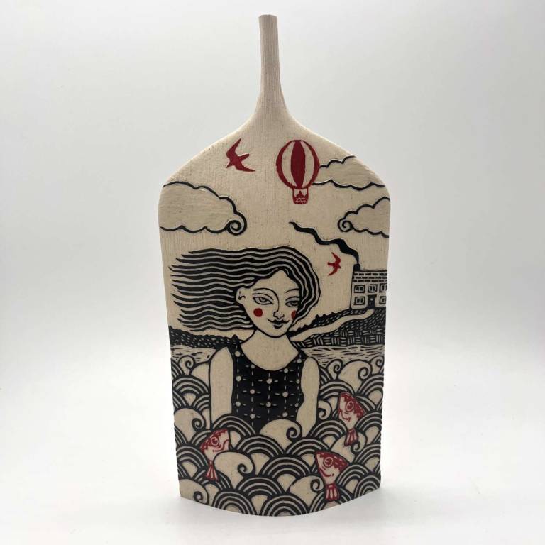 Russell Martin - Swimmer and Balloon