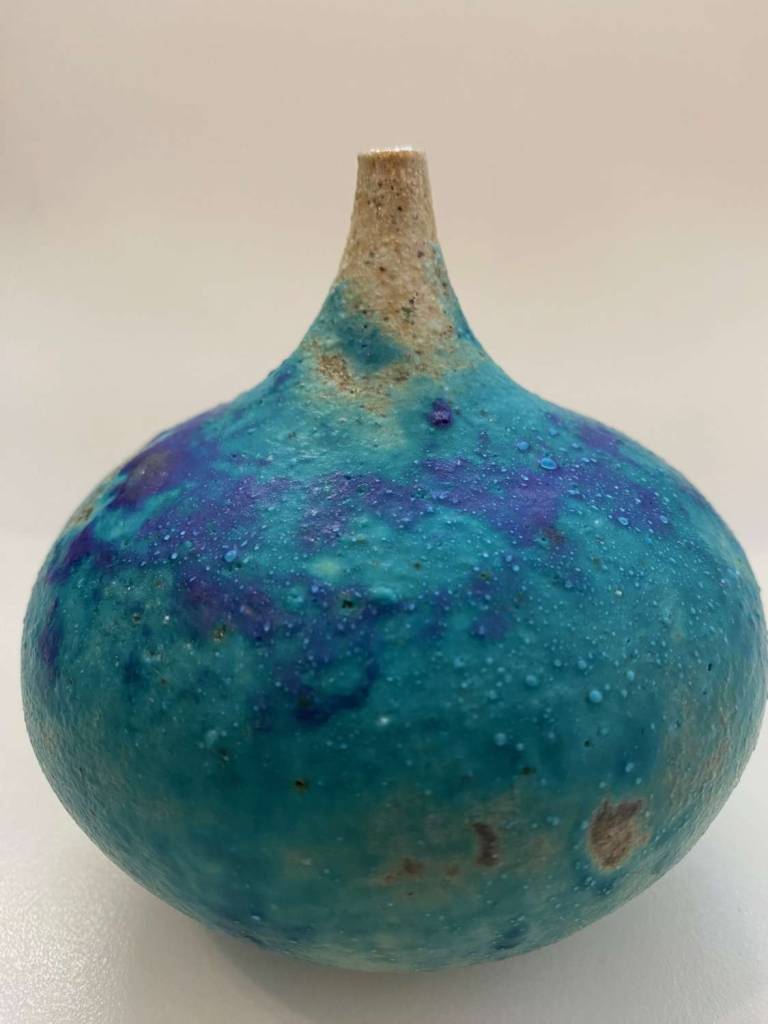 Helen Mc Cormick - Salcombe Sand Squat Moon Jar