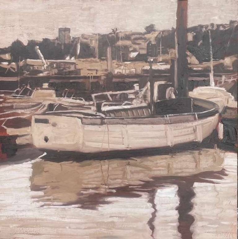 Plein Air Batson Quay - Greg Ramsden RSMA