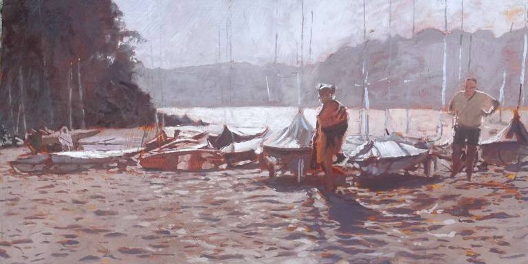 Warm Sun, Cool Wind, Mill Bay - Greg Ramsden RSMA