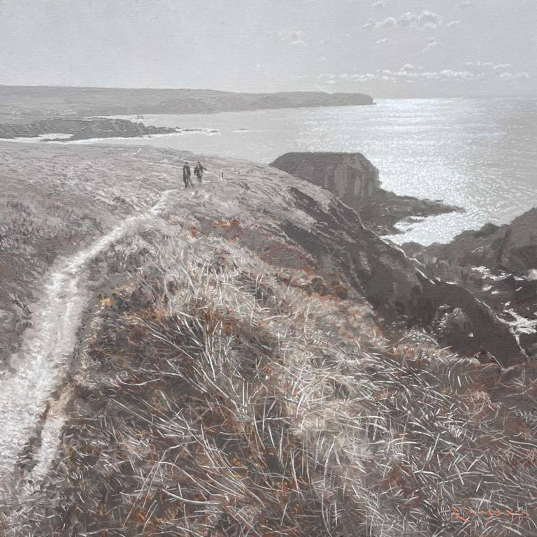 Greg Ramsden RSMA - Coastal Path at Thurlestone