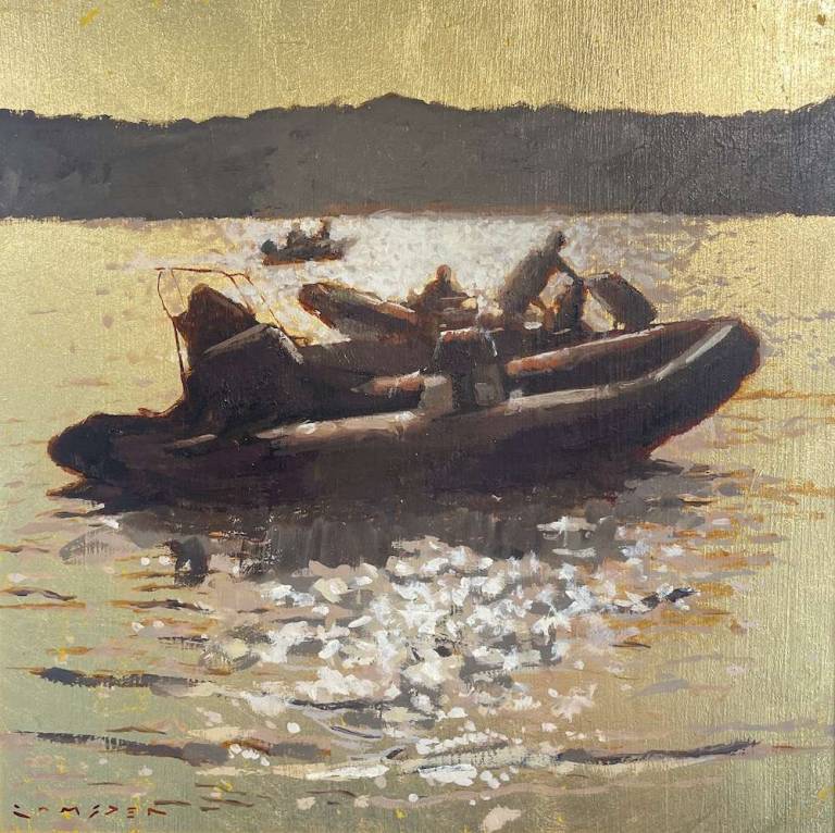 Greg Ramsden RSMA - Golden Ribs at Sunny Cove