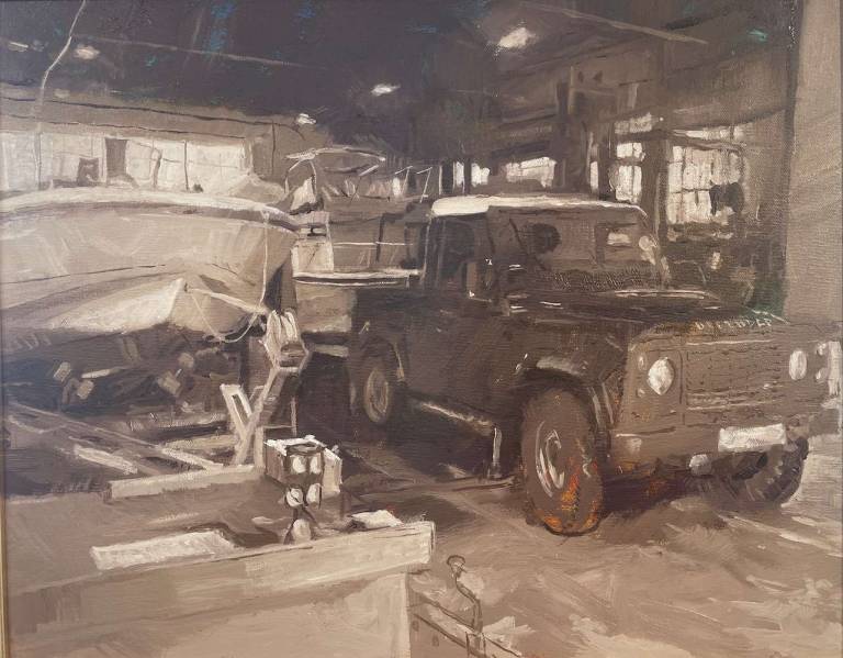 Greg Ramsden RSMA - Salcombe Boatyard