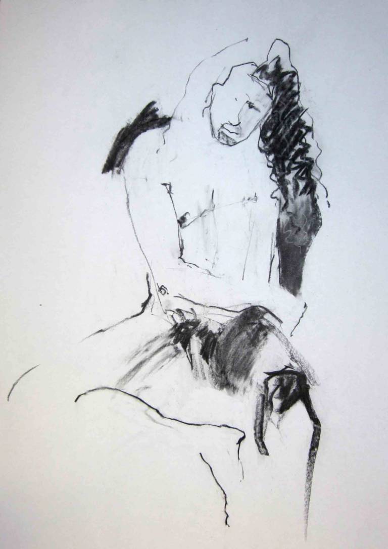 Male Nude - Jill Colchester