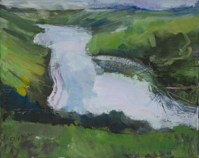 The contours of a creek, Polwheveral - Sophie Velzian