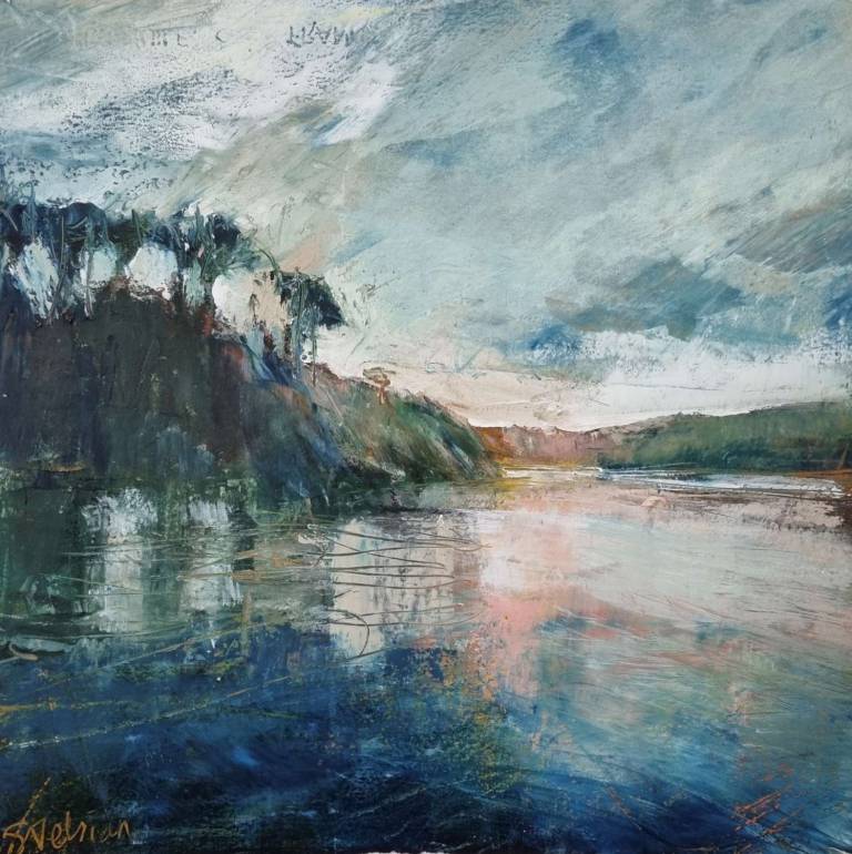 Frenchman’s Creek dusk - Limited Edition Giclee Print (50 x 50cm) - Sophie Velzian