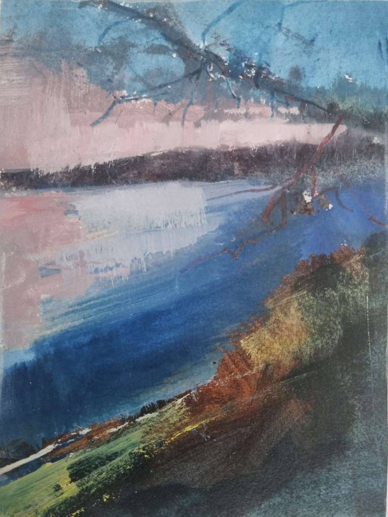 Kaleidoscope bay, Grebe - Sophie Velzian