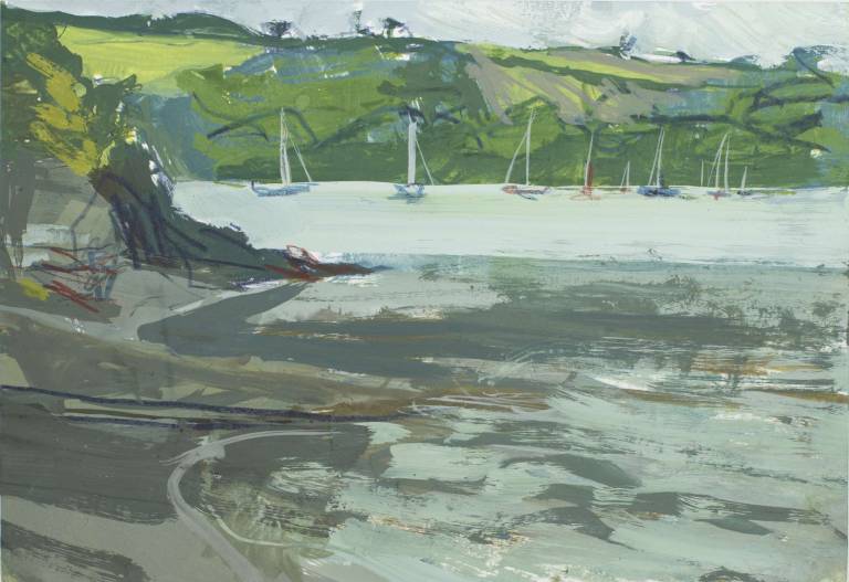 Boats in the morning light - Sophie Velzian