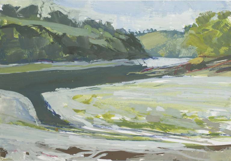 Dark curves, ebbing tide - Sophie Velzian