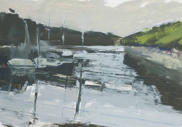 Masts on the Helford - Sophie Velzian