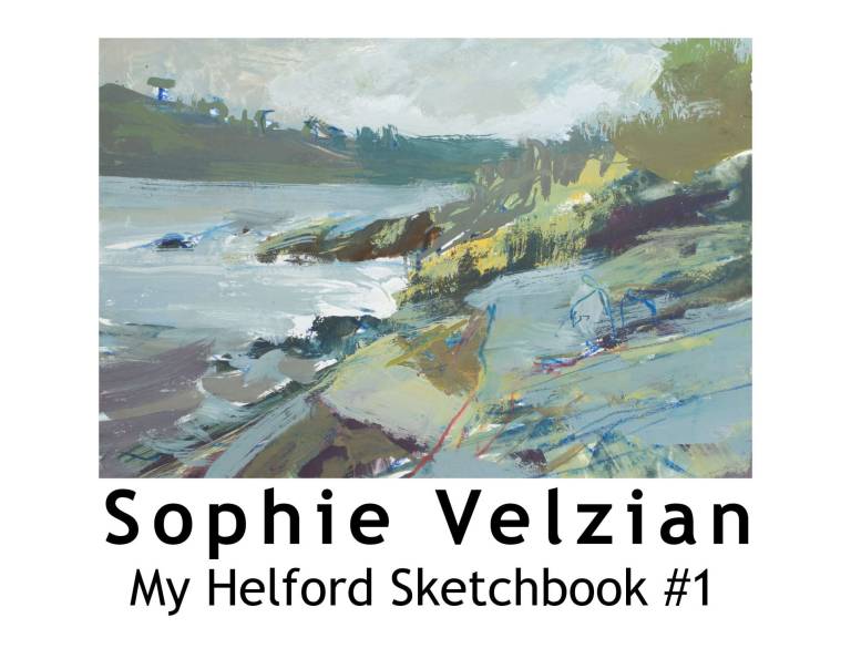 My Helford Sketchbook #1 - Sophie Velzian