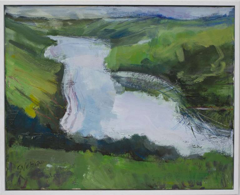 The contours of a creek, Polwheveral - Sophie Velzian