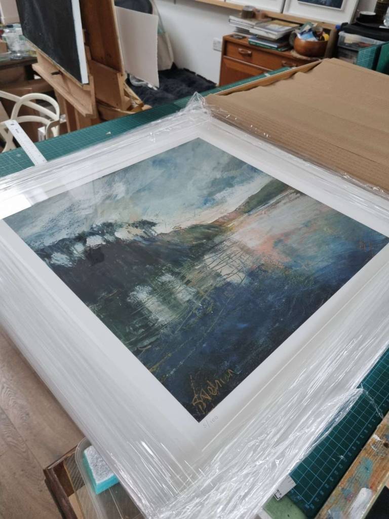 Frenchman’s Creek dusk - Limited Edition Giclee Print (50 x 50cm) - Sophie Velzian