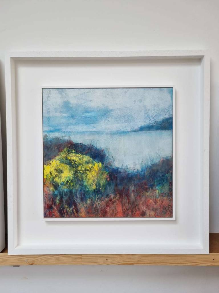 A pop of gorse, Helford River - Sophie Velzian