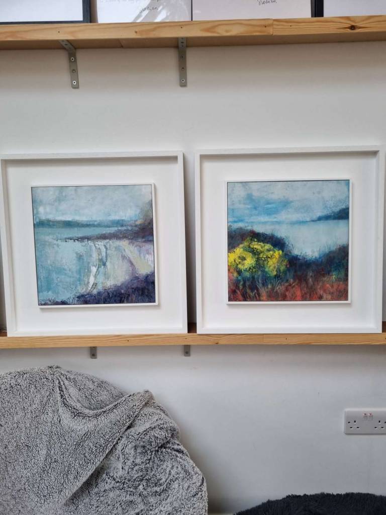 A pop of gorse, Helford River - Sophie Velzian