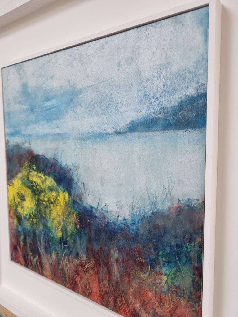 A pop of gorse, Helford River - Sophie Velzian