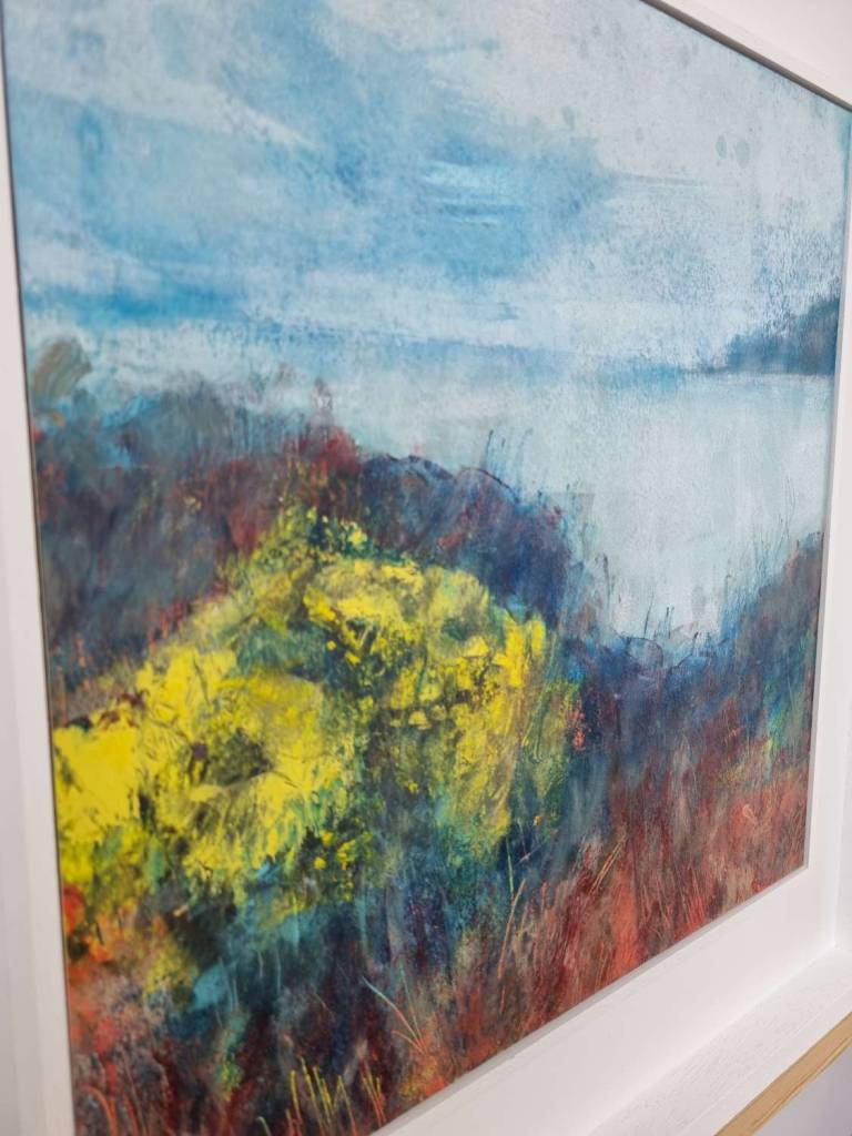 A pop of gorse, Helford River - Sophie Velzian