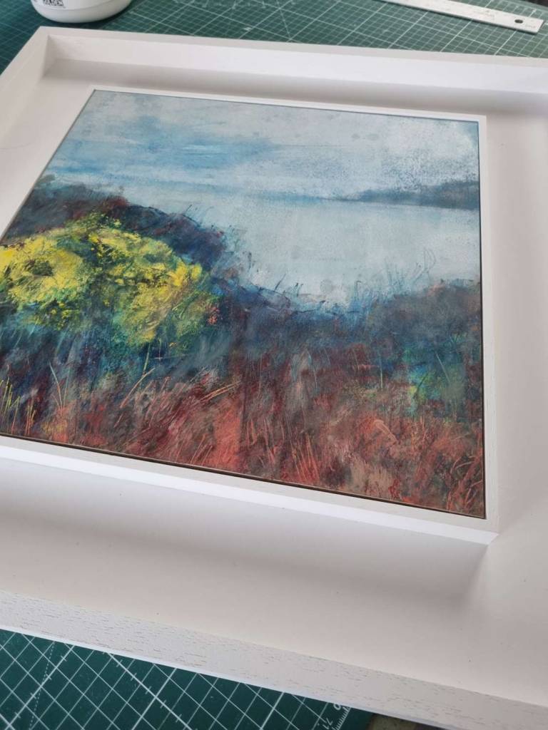 A pop of gorse, Helford River - Sophie Velzian