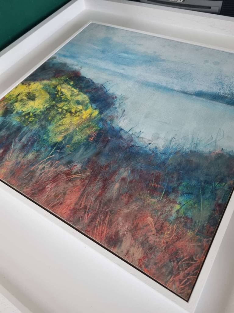 A pop of gorse, Helford River - Sophie Velzian