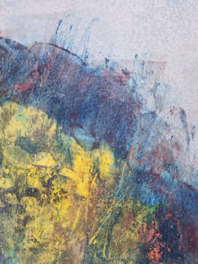 A pop of gorse, Helford River - Sophie Velzian