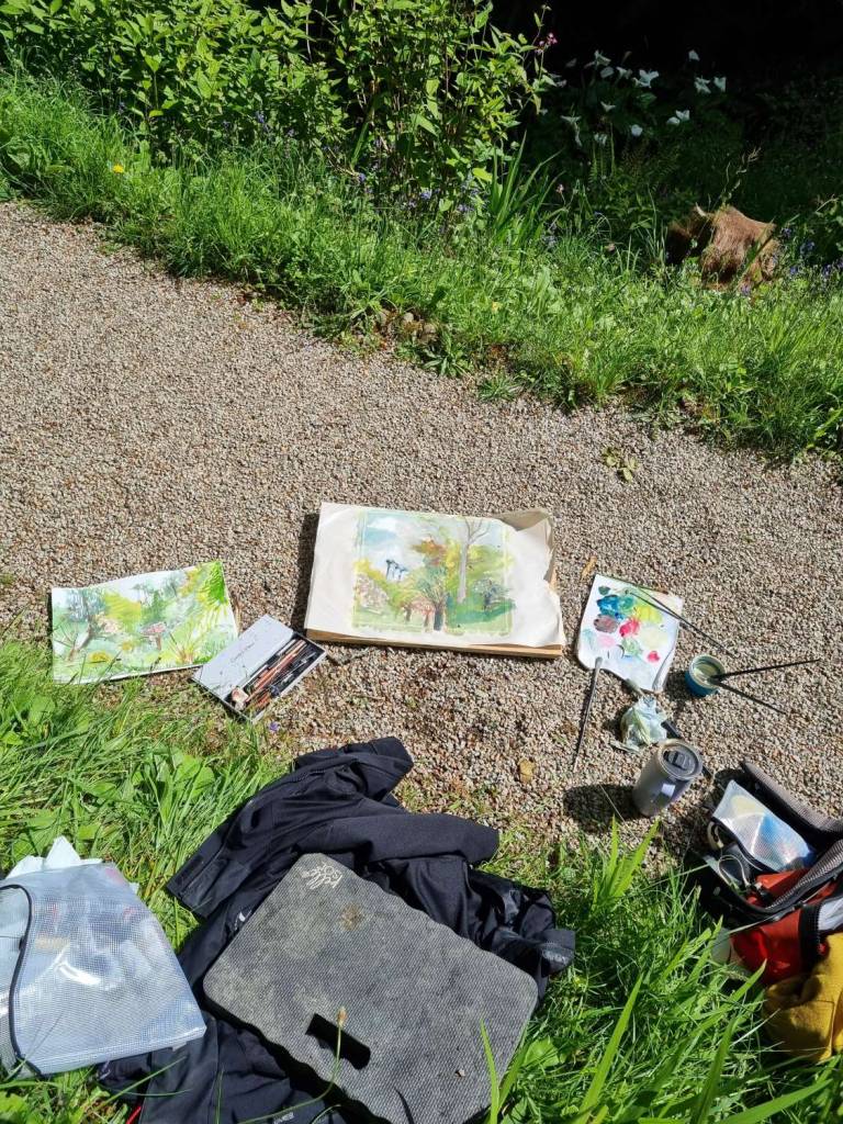 Down the valley - Sophie Velzian